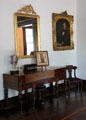 Harpsichord at Nichols-Rice-Cherry House at Sam Houston Park. Houston, TX.
