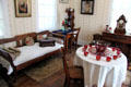 Parlor in San Felipe Cottage at Sam Houston Park. Houston, TX.