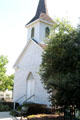St John Church at Sam Houston Park. Houston, TX.