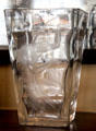 Art Deco crystal vase in Staiti House at Sam Houston Park. Houston, TX.
