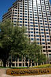 One Congress Plaza ground floor structure. Austin, TX.