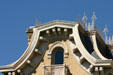 John Bremond Jr. house tower wishbone roof detail. Austin, TX.