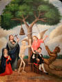 Tree of Life painting by Sor Juana Beatriz de la Fuente of Mexico at San Antonio Museum of Art. San Antonio, TX.