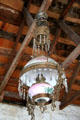 Oil lamp at O.Henry House Museum. San Antonio, TX