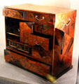 Japanese chest brought home by crewman of Commodore Matthew Perry's mission to open Japan at National Museum of the Pacific War. Fredericksburg, TX