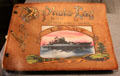 Photo log book of USS Juneau Light Cruiser at National Museum of the Pacific War. Fredericksburg, TX.