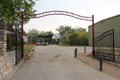 Entrance to Pacific Combat Zone an offsite attraction of the National Museum of the Pacific War. Fredericksburg, TX.