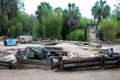 Battlefield performance area at Pacific Combat Zone of National Museum of the Pacific War. Fredericksburg, TX.