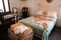 Bedroom in Fassel-Roeder House at Pioneer Museum. Fredericksburg, TX.