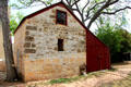 Kammlah smokehouse at Pioneer Museum. Fredericksburg, TX.