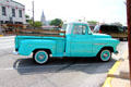 Antique Chevy pickup on Main St. Fredericksburg, TX.