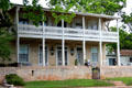 Two-story limestone heritage house. Fredericksburg, TX.