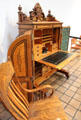 Wooton desk made in Indianapolis at Museum of Western Art. Kerrville, TX.