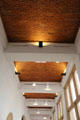 Self-supporting arched brick ceiling at Museum of Western Art. Kerrville, TX.