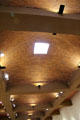 Self-supporting arched brick ceiling at Museum of Western Art. Kerrville, TX.