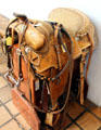 Saddle by M.L. Leddy at Museum of Western Art. Kerrville, TX.