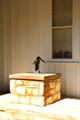 Water pump of LBJ birthplace house at Lyndon B. Johnson NHP. Stonewall, TX.