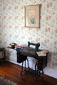 Sewing machine in Ruth Chambers' bedroom at Chambers House Museum. Beaumont, TX.