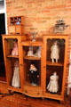 Doll collection at Earle-Napier-Kinnard House. Waco, TX.