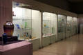 Glass collection at Dallas Museum of Art. Dallas, TX.