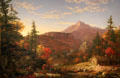 Hunter's Return painting by Thomas Cole at Amon Carter Museum of American Art. Fort Worth, TX.