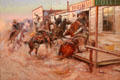 In Without Knocking painting by Charles Marion Russell at Amon Carter Museum of American Art. Fort Worth, TX.