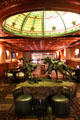 Lobby & sculpture of Driskill Hotel. Austin, TX.