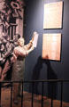 Texas Declaration of Independence scene at Bullock Texas State History Museum. Austin, TX.
