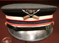 U.S. Army formal dress cap at Bullock Texas State History Museum. Austin, TX.