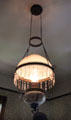 Hanging oil lamp at O. Henry Museum. Austin, TX.