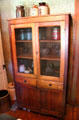 Kitchen cupboard at O. Henry Museum. Austin, TX.