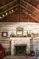Frederick Jourdan log cabin parlor at Pioneer Farms. Austin, TX.