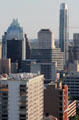 Austin highrises from Texas Tower of University of Texas. Austin, TX.