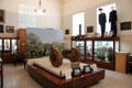 Interior of Gonzales Historical Memorial Museum. Gonzales, TX.