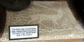Doily crocheted by Mrs. Jacob Darst whose husband died in the Alamo at Gonzales Historical Memorial. Gonzales, TX.
