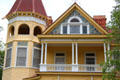 Details of J.B. Kennard House. Gonzales, TX.