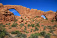 South & North Windows at Arches National Park. UT.