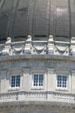 Neoclassical details of Dome of Utah State Capitol. Salt Lake City, UT.