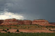 Rock formations south of Wilson Arch along Highway US191 south of Moab. UT.