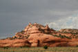 Rock formation along Highway US191 south of Moab. UT.