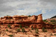 Landscape near La Sal Junction along Highway US191 south of Moab. UT.