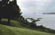 View of James River from Shirley Plantation. VA.