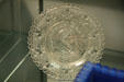 Pressed glass Henry Clay plate at Chrysler Museum of Art. Norfolk, VA.