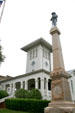 Monument to Confederate dead at Orange County Courthouse. Orange, VA.