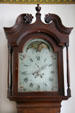 Face of grandfather clock in hall of Woodrow Wilson Birthplace. Staunton, VA.