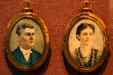 Portraits of parents Joseph & Jessie Wilson at Woodrow Wilson Presidential Library. Staunton, VA.