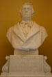 Zachary Taylor bust in Virginia State Capitol. Richmond, VA.