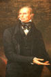 Detail of Henry Clay portrait by Peticolas after Neagle at Virginia State Capitol. Richmond, VA.