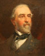 Portrait of Robert E. Lee painted by Edward Caledon Bruce at Museum of Virginia History. Richmond, VA.