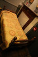 Poe's boyhood bed in Edgar Allan Poe Museum. Richmond, VA.